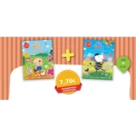 Πακέτο: Γίνε αστέρι (Γίνε αστέρι μαθαίνοντας με τον αρκούδο και τους φίλους του // Γίνε αστέρι μαθαίνοντας με τη ζέβρα και τους φίλους της)